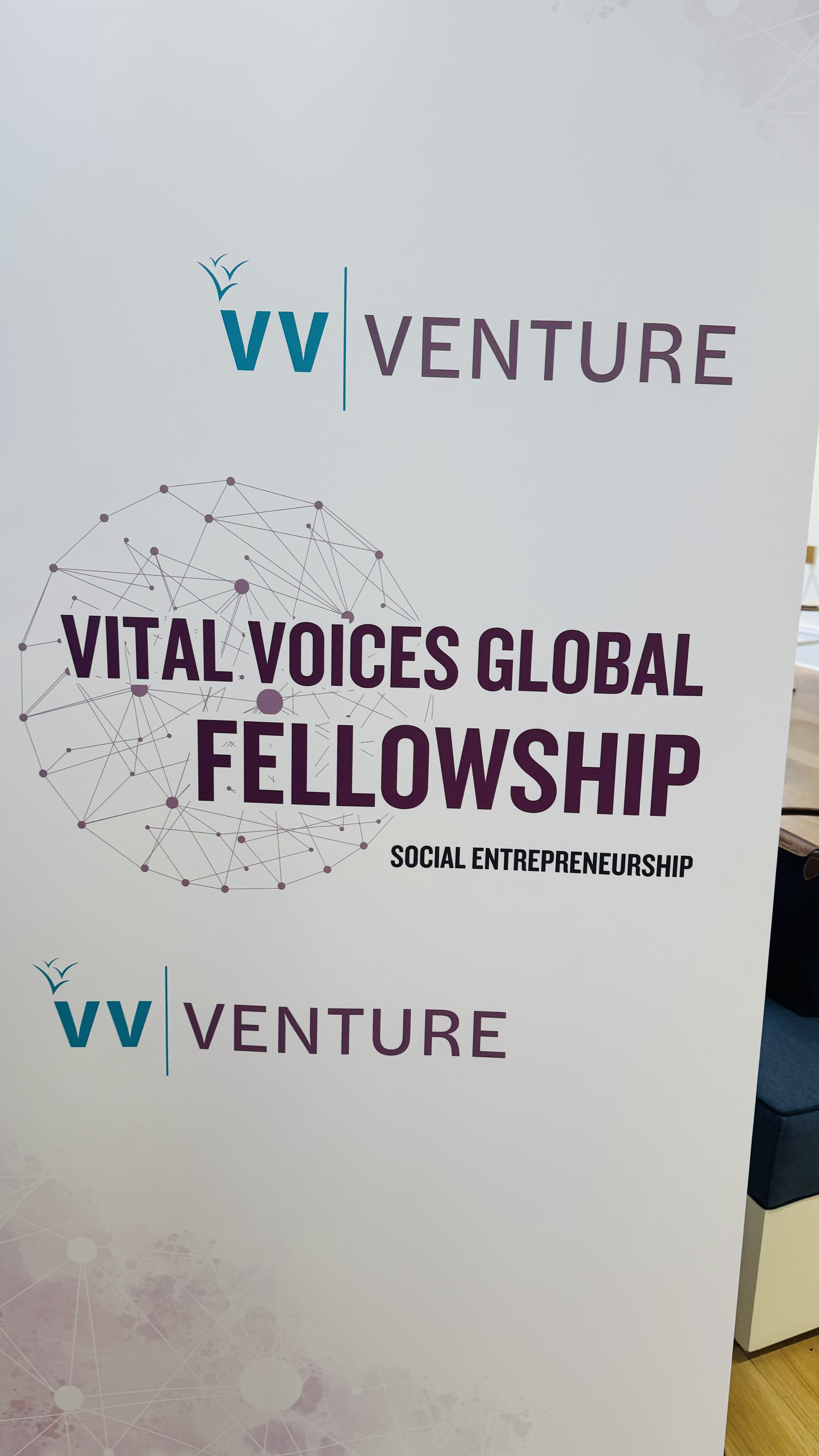 VV Venture — Vital Voices Global Fellowship: Social Entrepreneurship banner · Vital Voices Global Fellows Program · Washington, D.C. · October 2024