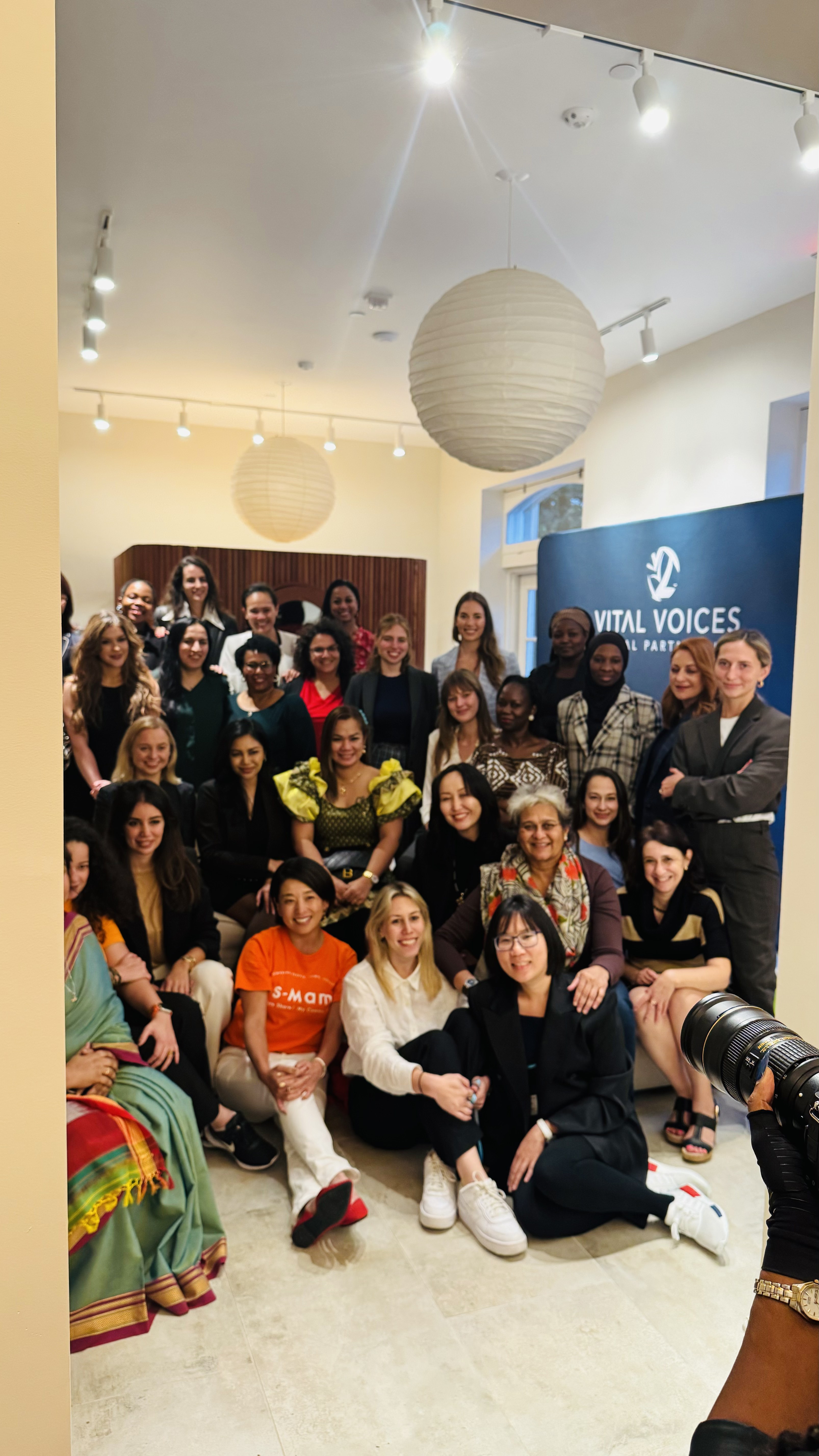 Vital Voices Global Fellows group photo — Vital Voices Global Partnership · Washington, D.C. · October 2024