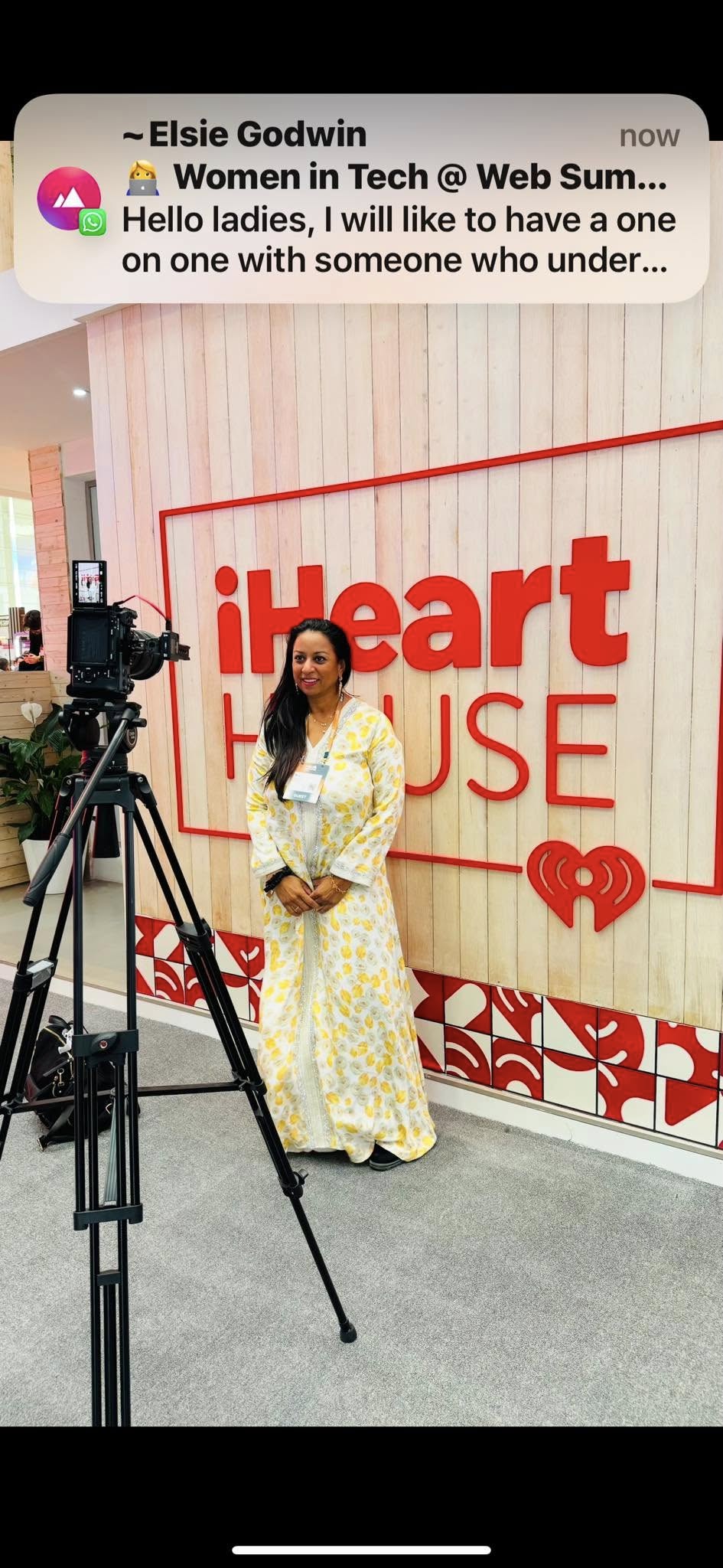 Anu Bhardwaj at iHeart House, Web Summit Qatar 2025