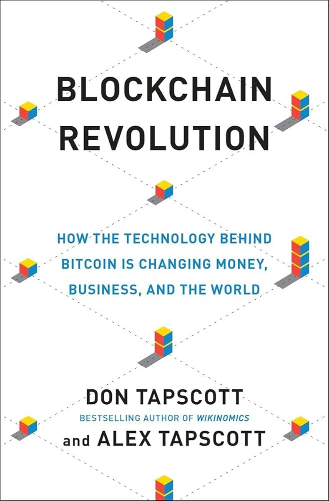 Blockchain Revolution — SHEQONOMI luxury book cover