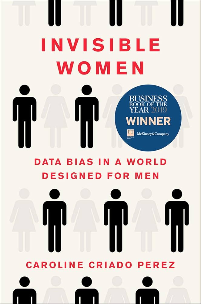 Invisible Women: Data Bias in a World Designed for Men — SHEQONOMI luxury book cover