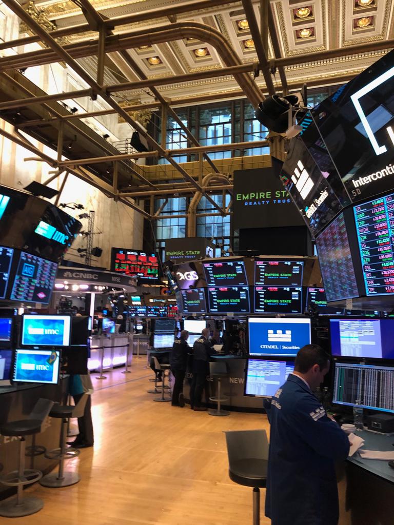 NYSE trading floor — Empire State Realty Trust, Citadel Securities, CNBC — June 4, 2019