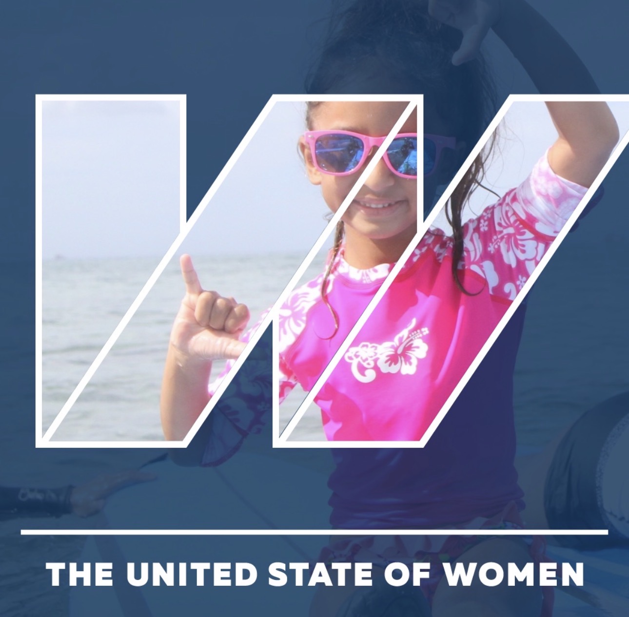 The United State of Women "W" logo with Arya Bhardwaj — Washington DC, 2016