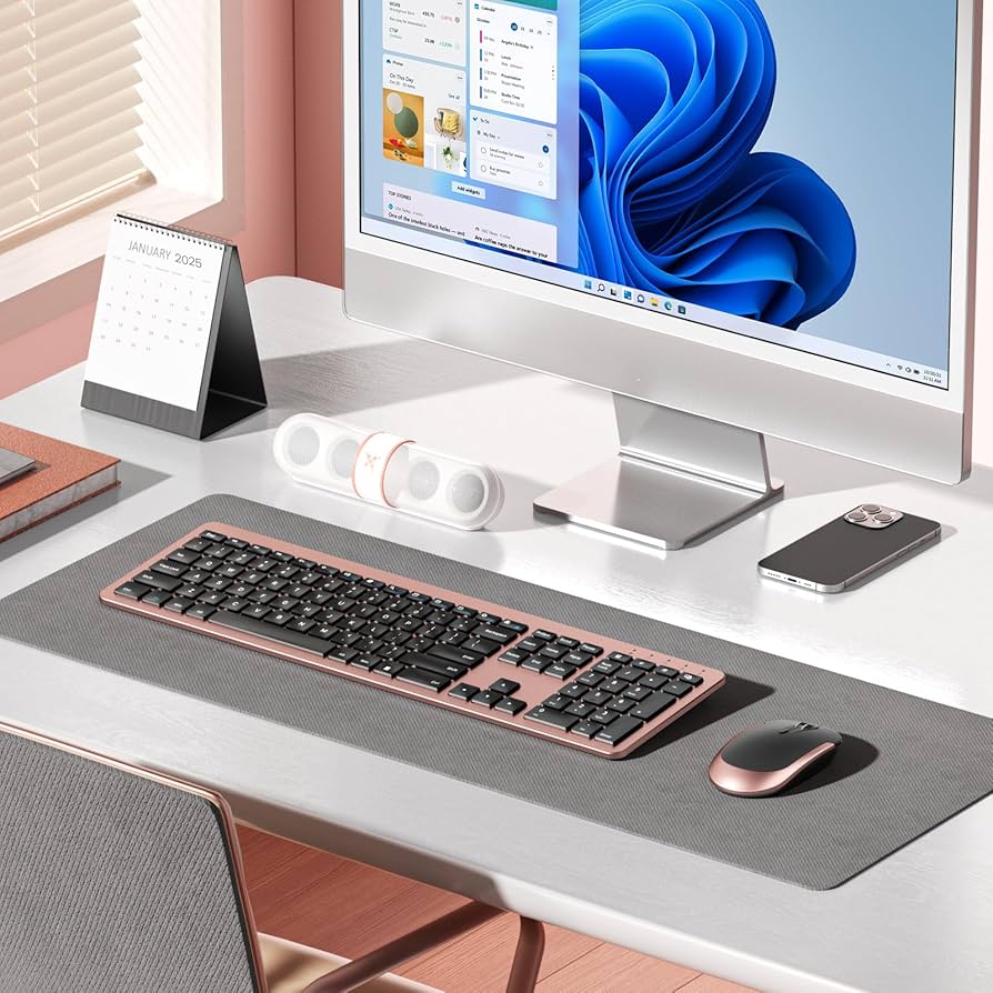 Logitech MK470 Wireless Keyboard and Mouse Rose