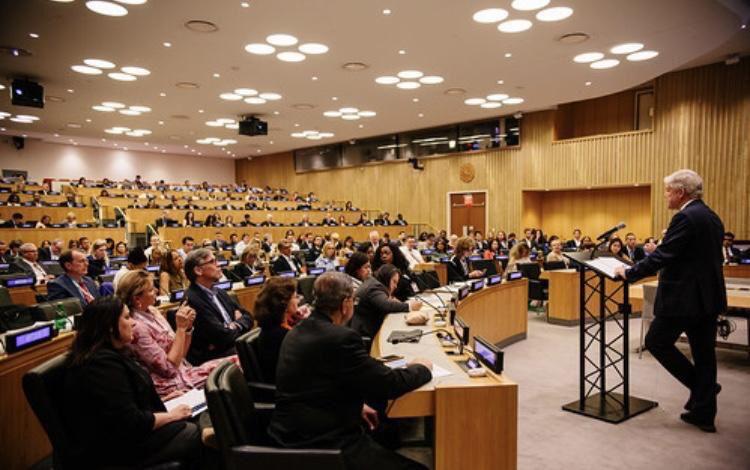 UN Blockchain for Impact Summit — full audience